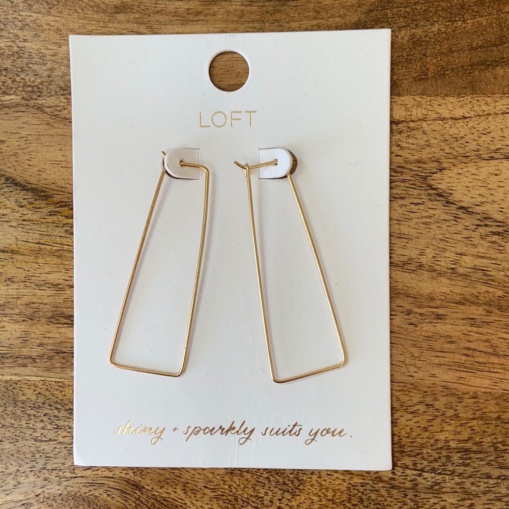 *NWT* Gold Hoop Earrings